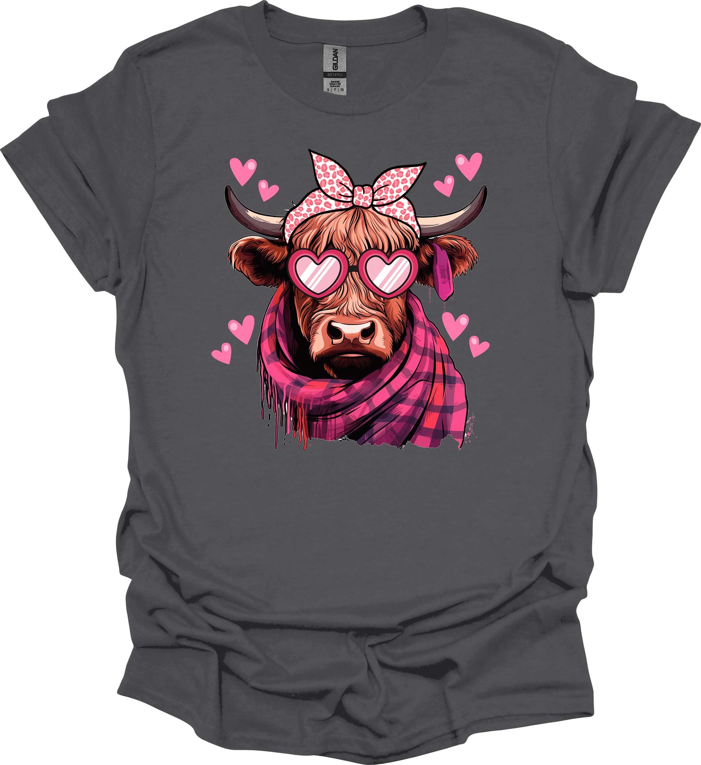 Moo-d for Love Tee – Sassy Cow, Valentine Wow image 5