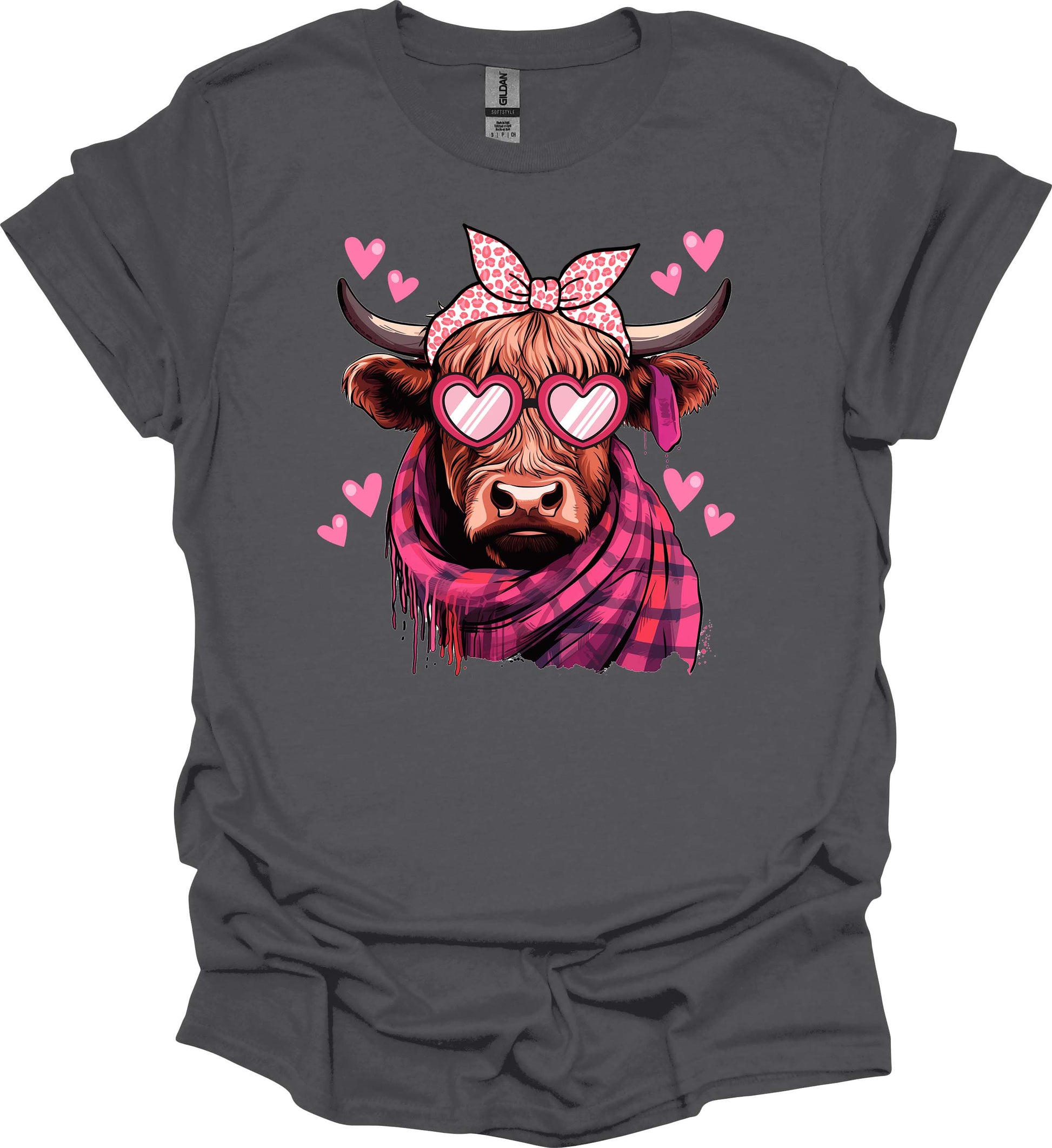 Moo-d for Love Tee – Sassy Cow, Valentine Wow image 5