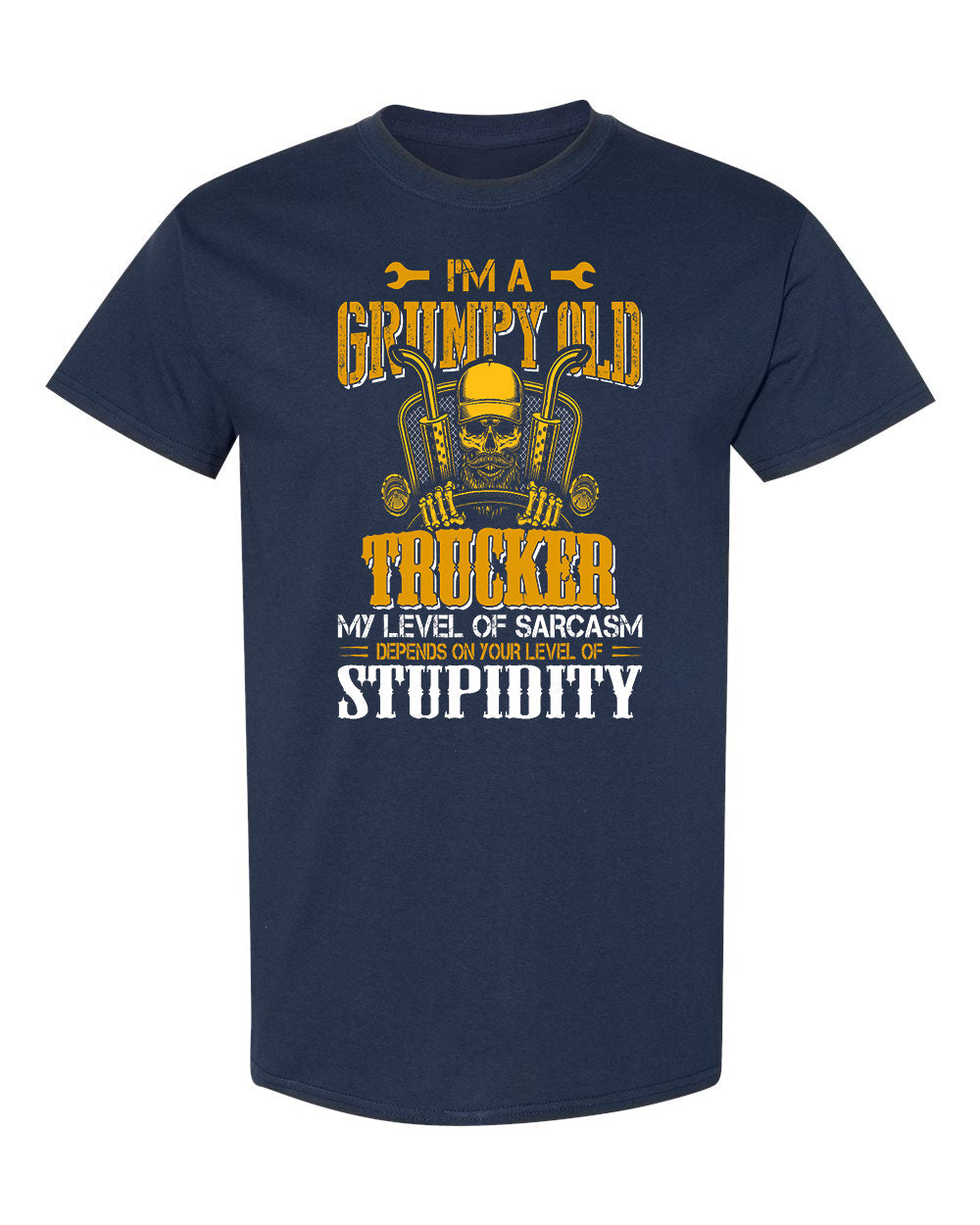 Grumpy Old Trucker Sarcasm Tee – Bold & Funny Trucker Shirt image 5