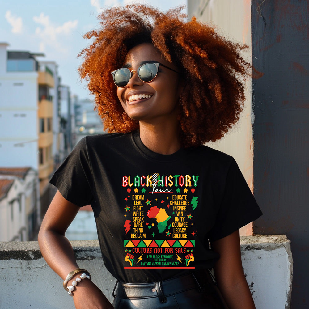 Blackity Black Tour Tee – Culture, Legacy & Power image 0