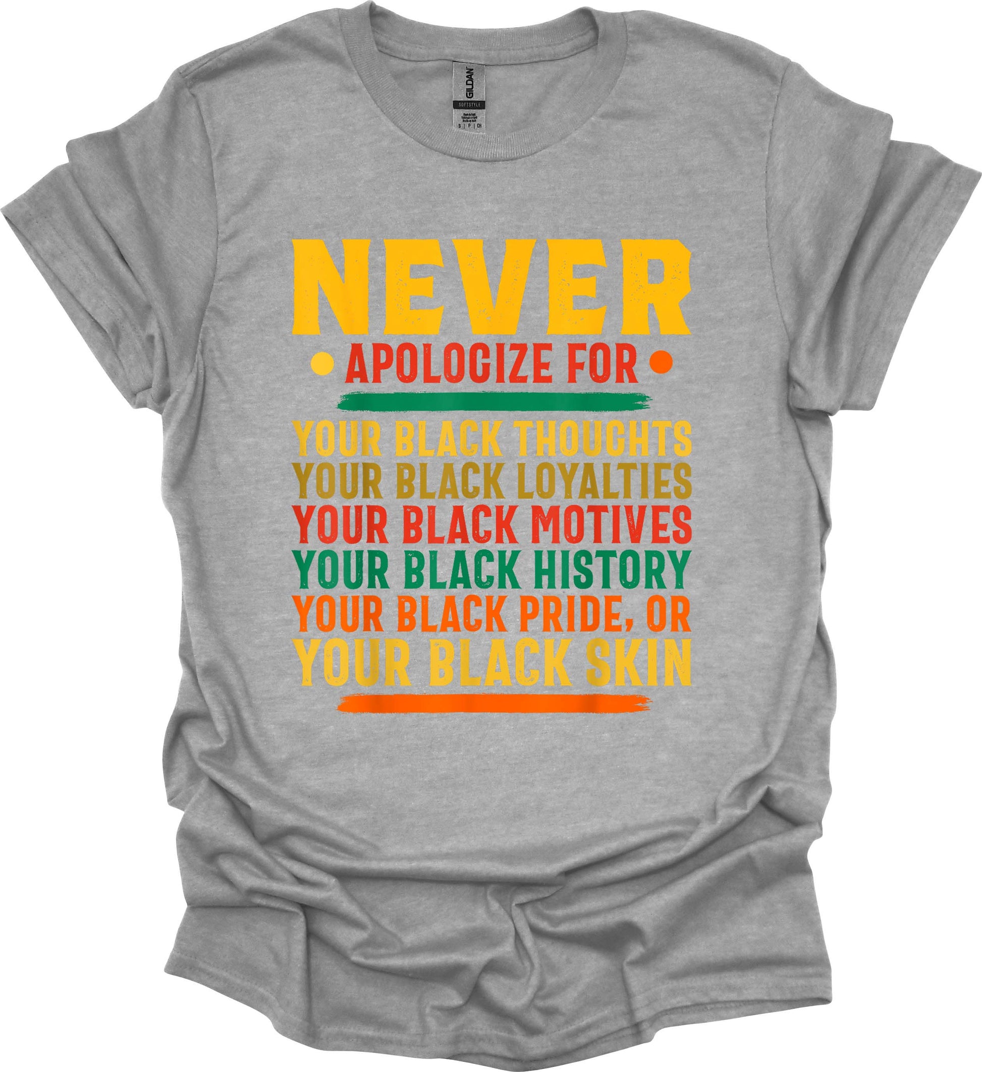 Never Apologize for Your Blackness Tee image 4