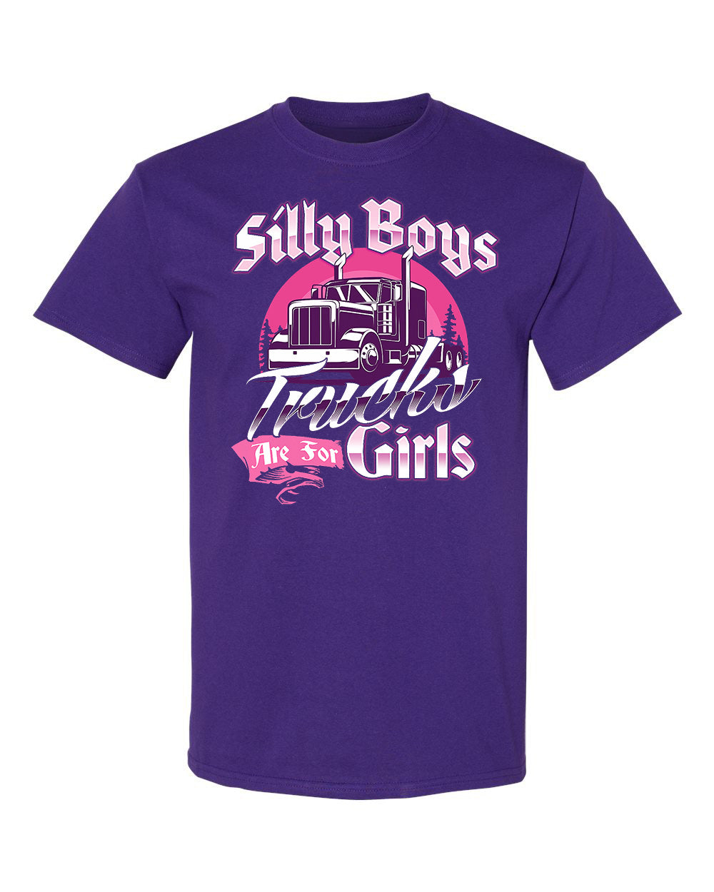 Silly Boys, Trucks Are for Girls Tee image 2