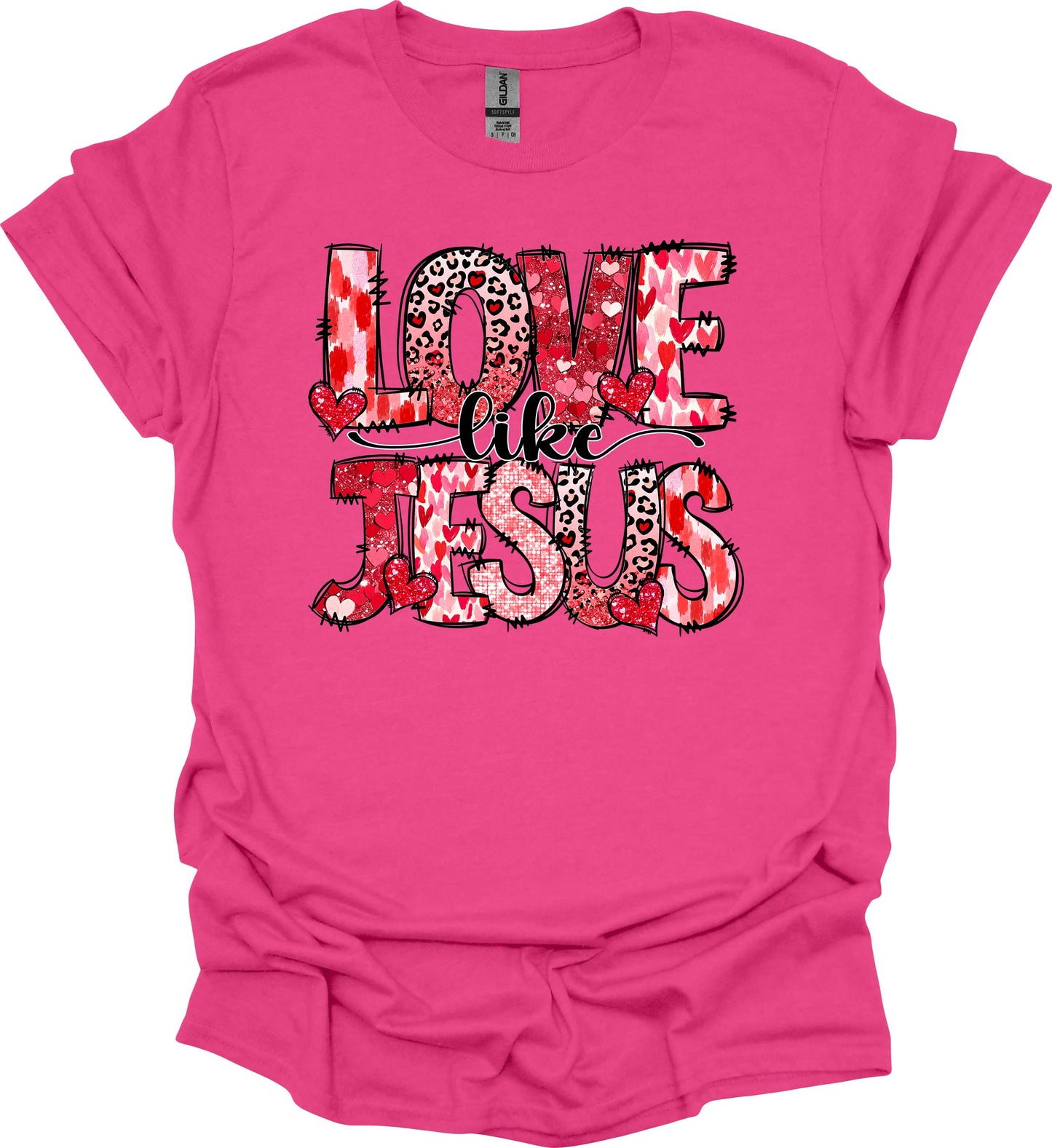 Love Like Jesus Tee – Bold Faith, Fierce Style image 4
