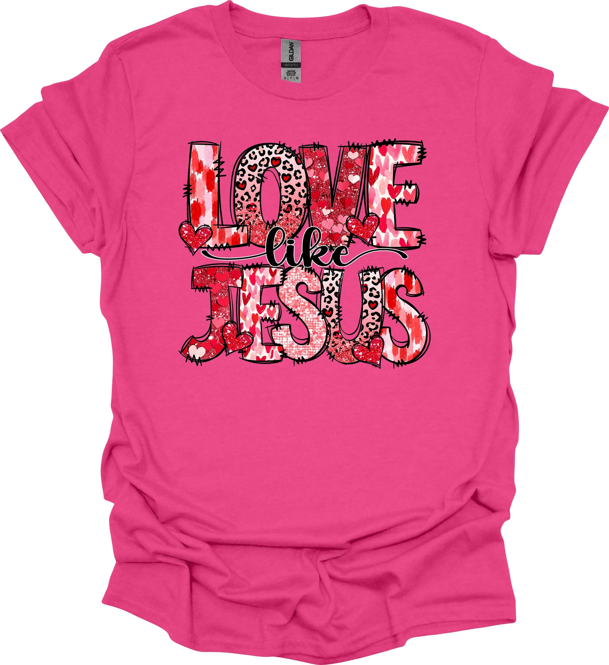 Love Like Jesus Tee – Bold Faith, Fierce Style image 4