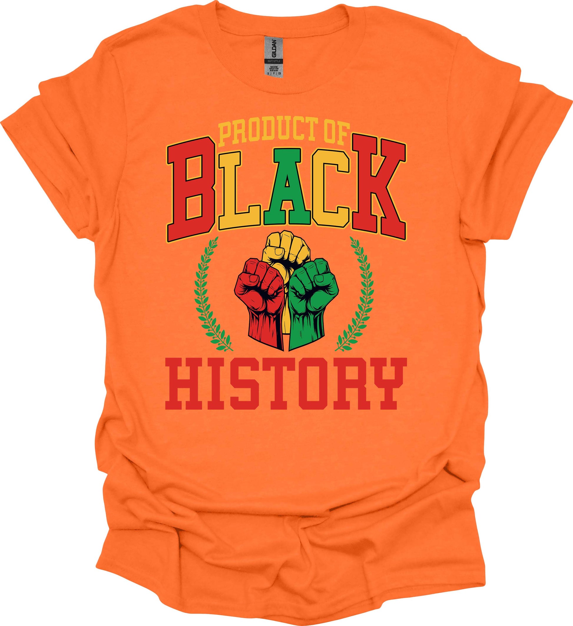 Product of Black History Tee – Red, Gold & Green Power image 9