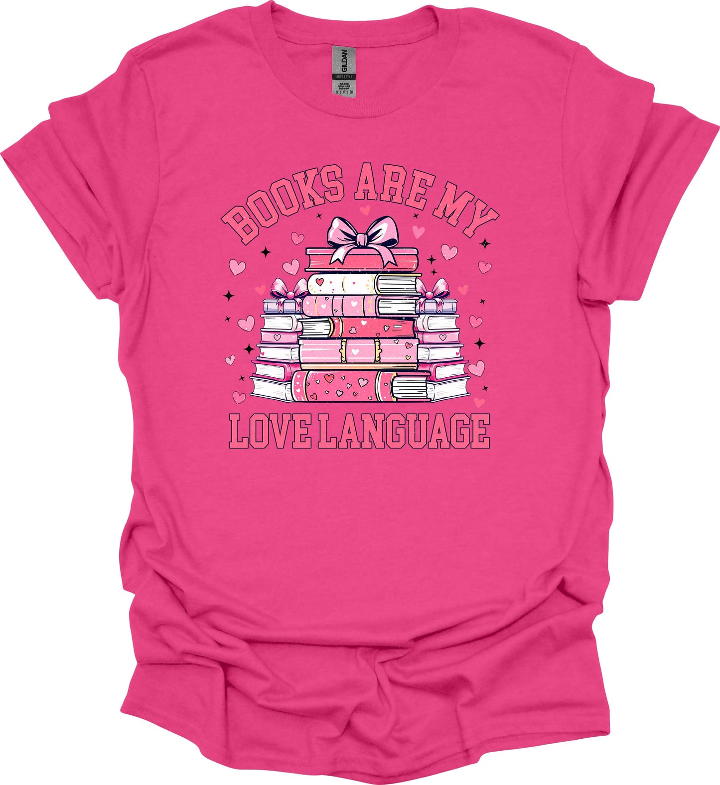 Books Are My Love Language Tee image 4