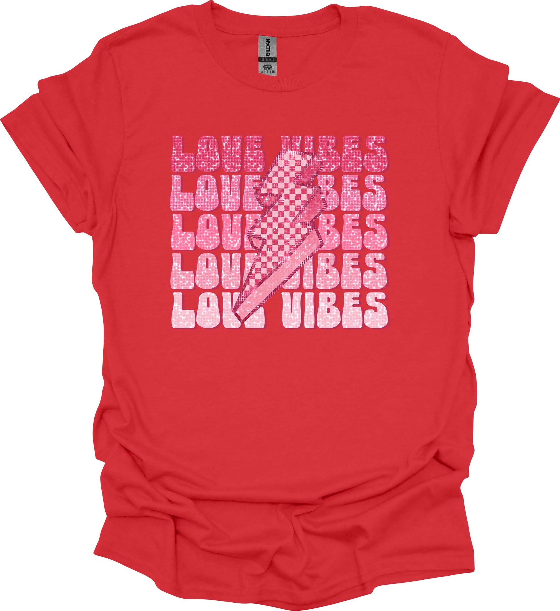 Love Vibes Lightning Tee – Strike Bold, Shine Bright image 1