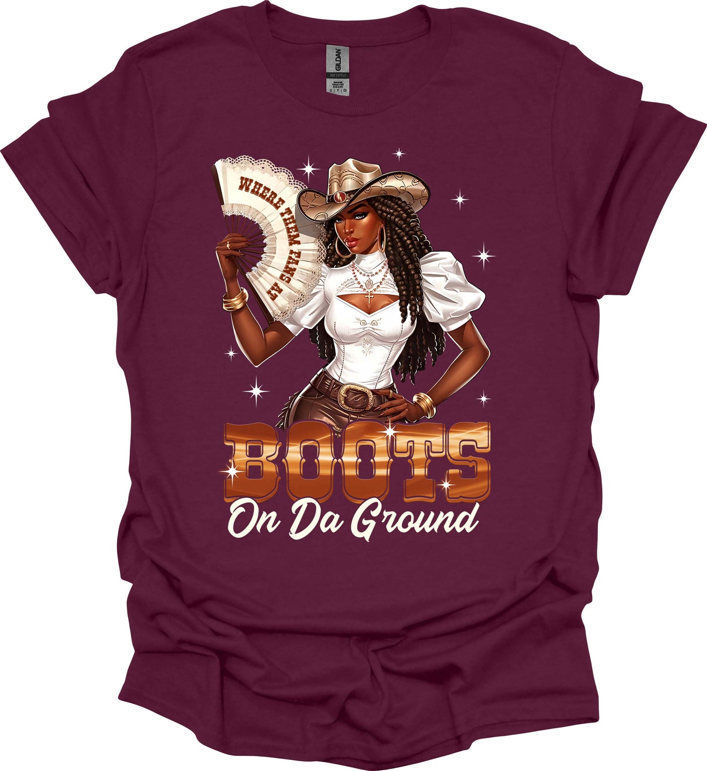 Where I Lay My Fan Is Home Tee image 6