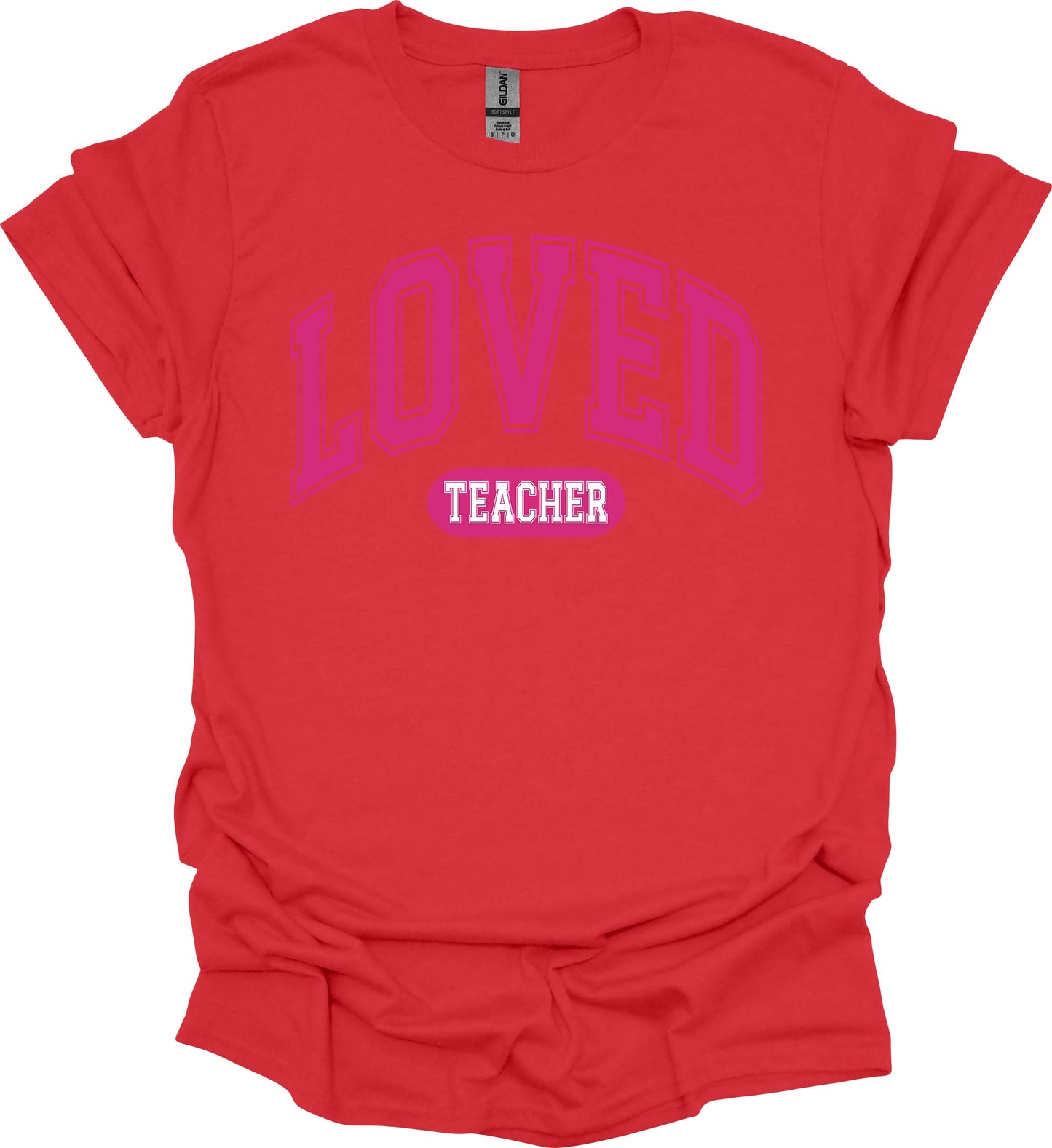 LOVED Teacher Tee image 2