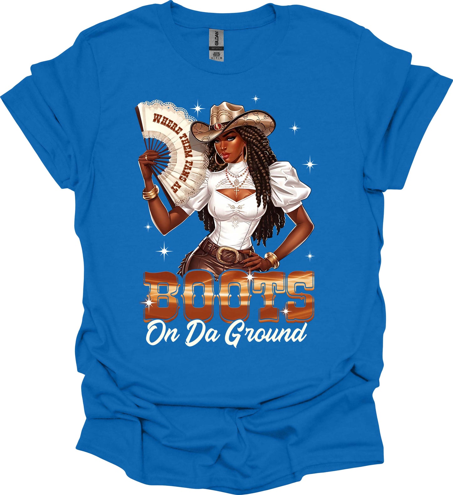 Where I Lay My Fan Is Home Tee image 4