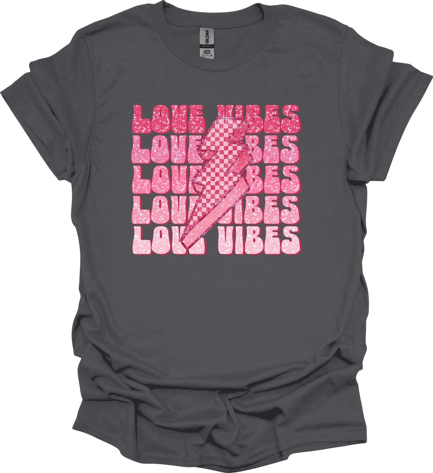 Love Vibes Lightning Tee – Strike Bold, Shine Bright image 2