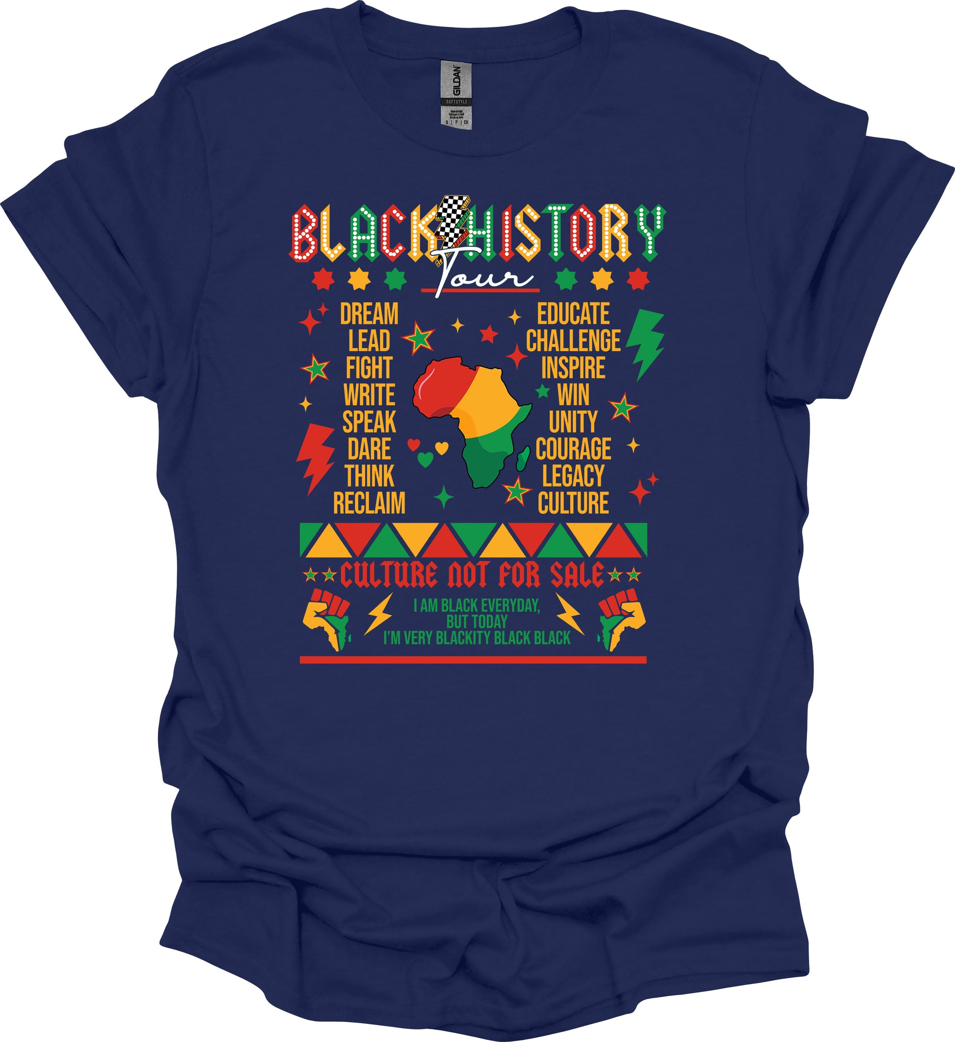 Blackity Black Tour Tee – Culture, Legacy & Power image 4