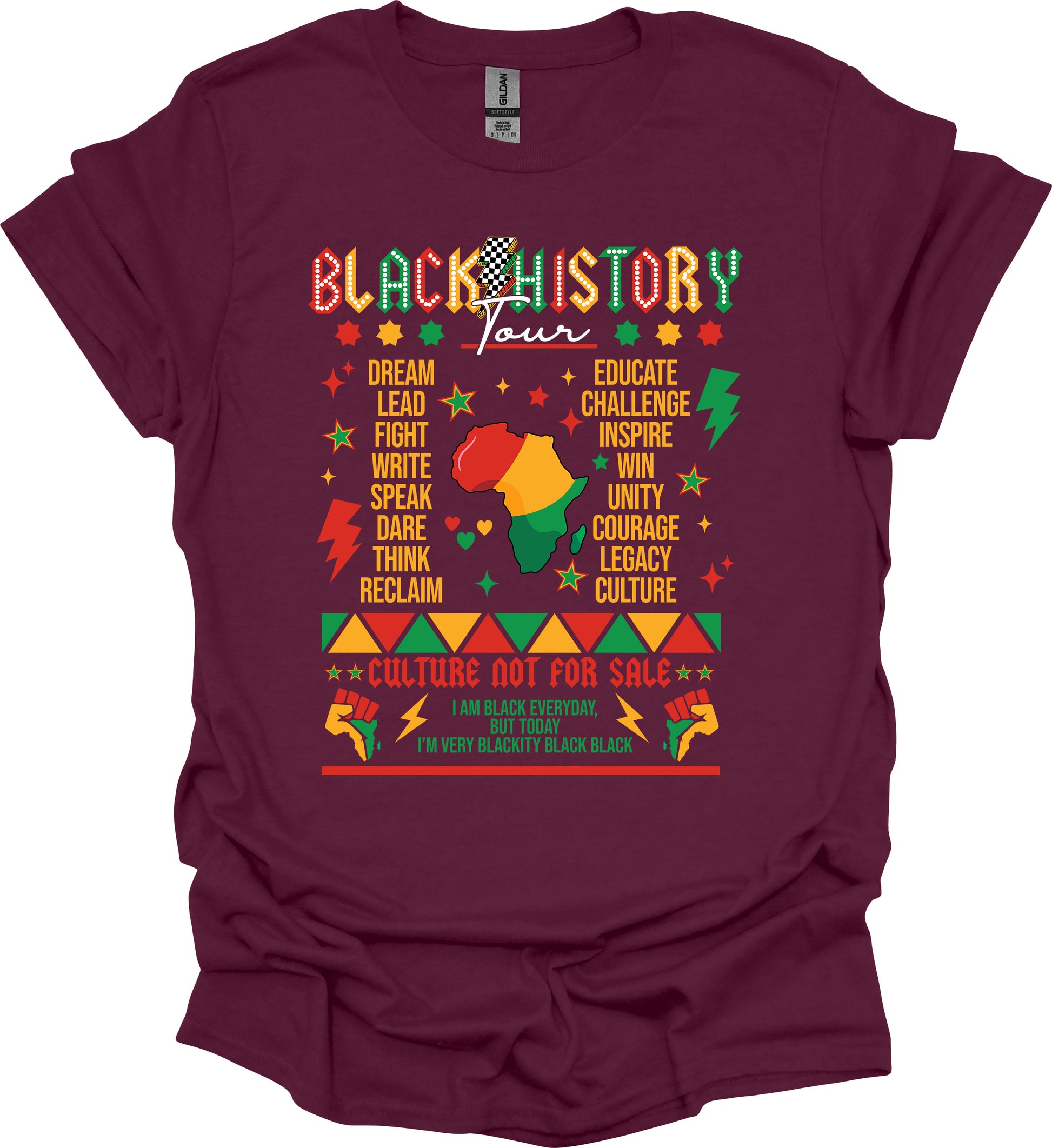 Blackity Black Tour Tee – Culture, Legacy & Power image 7