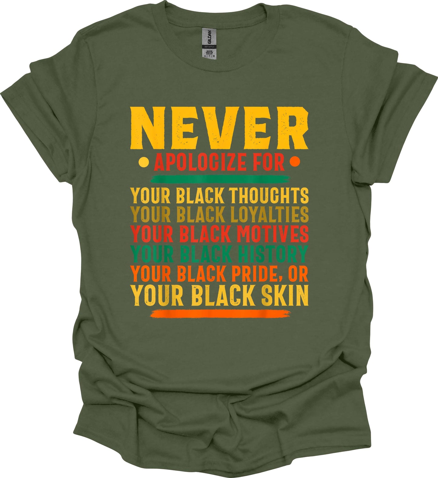 Never Apologize for Your Blackness Tee image 6