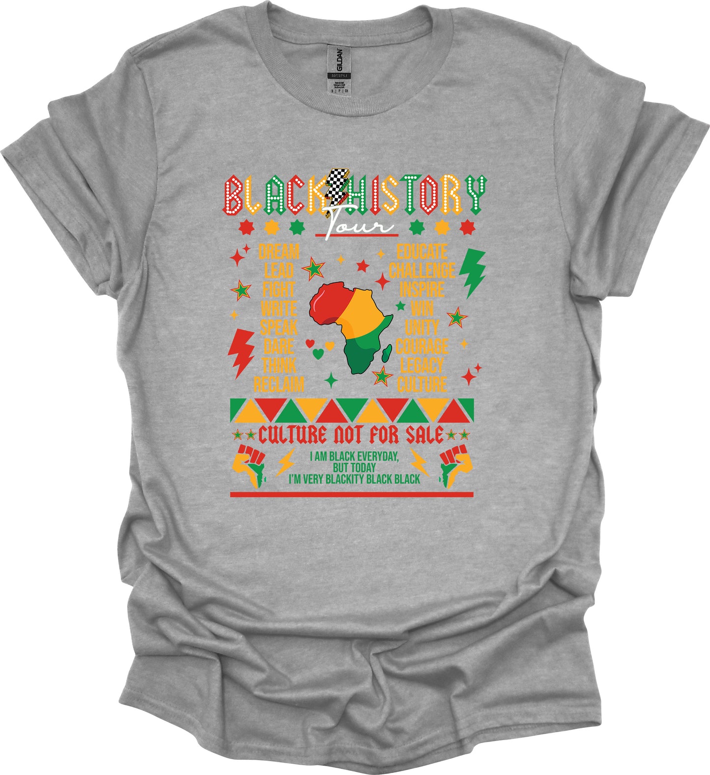 Blackity Black Tour Tee – Culture, Legacy & Power image 6