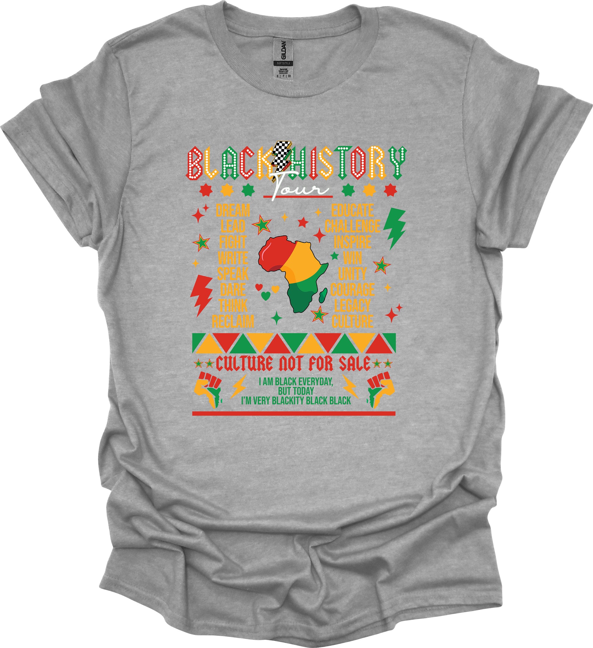 Blackity Black Tour Tee – Culture, Legacy & Power image 6