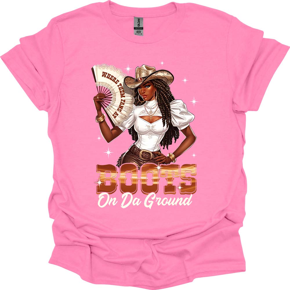 Where I Lay My Fan Is Home Tee image 5