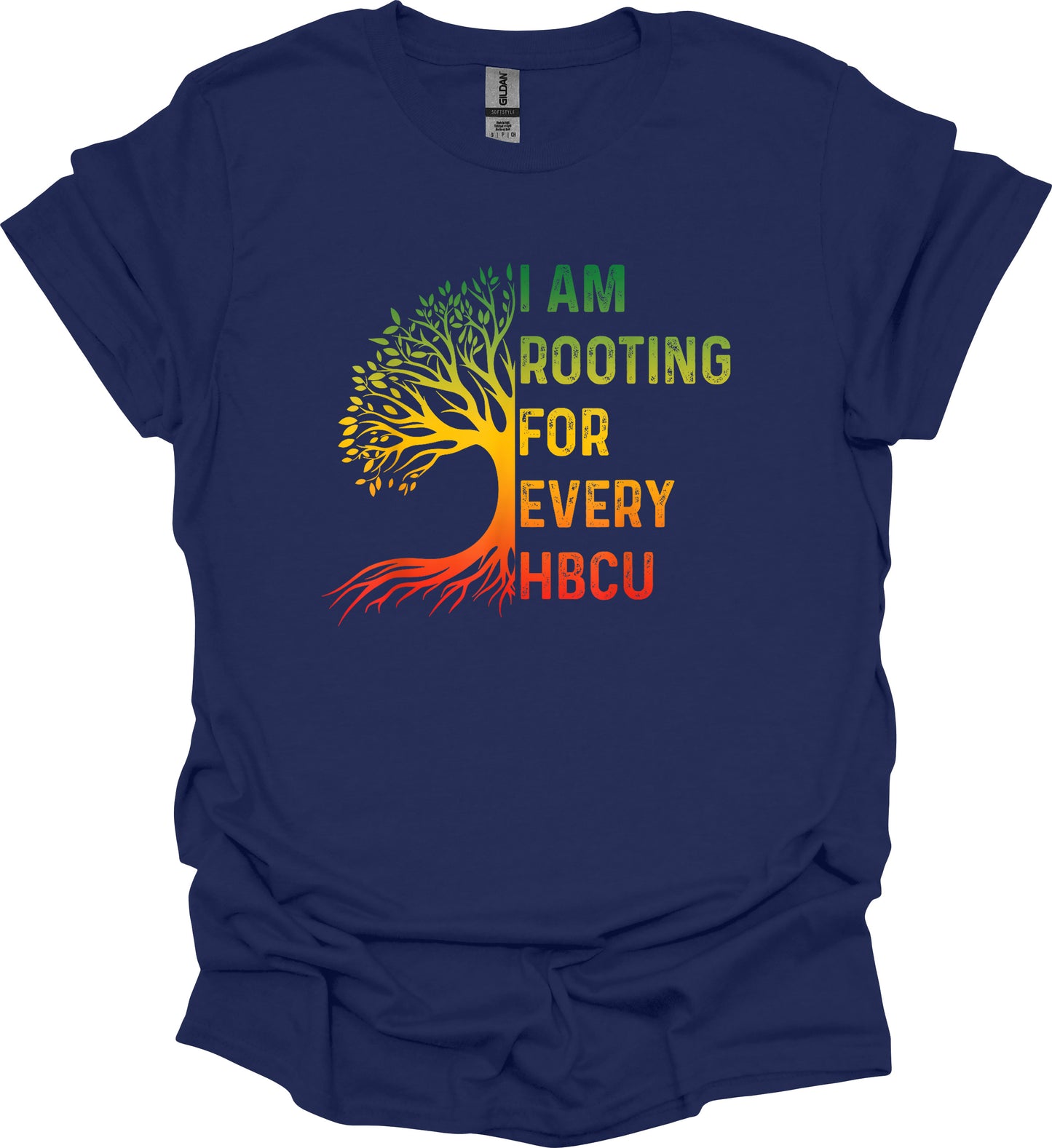 Rooting for Every HBCU Tee – Legacy Runs Deep image 3