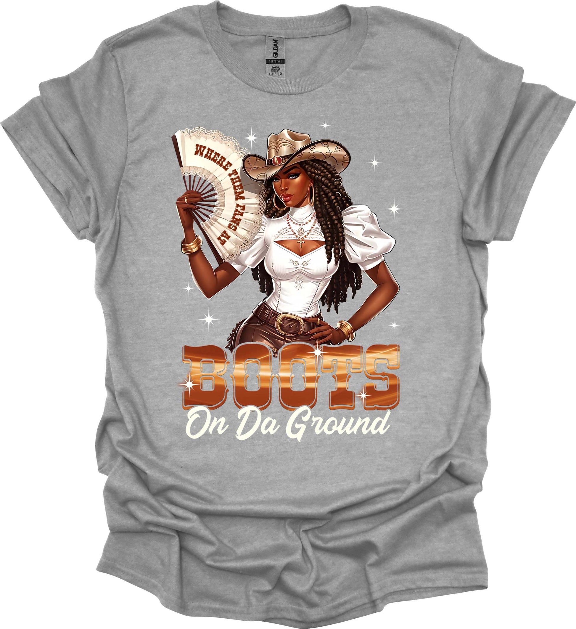 Where I Lay My Fan Is Home Tee image 2