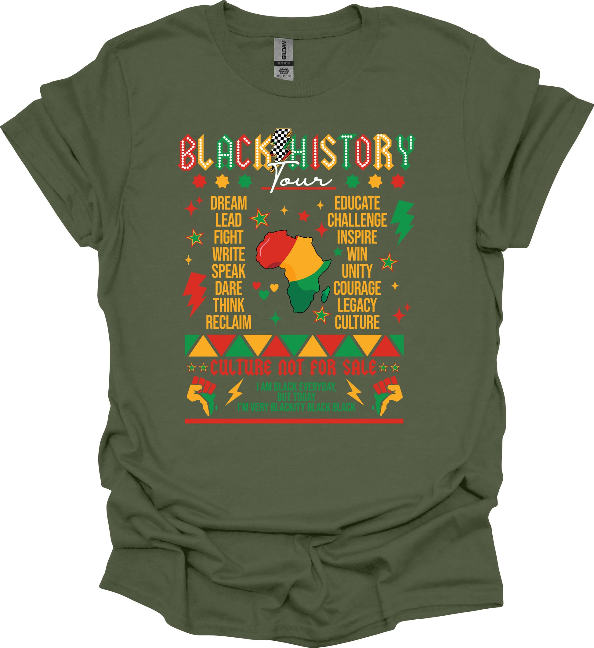 Blackity Black Tour Tee – Culture, Legacy & Power image 5