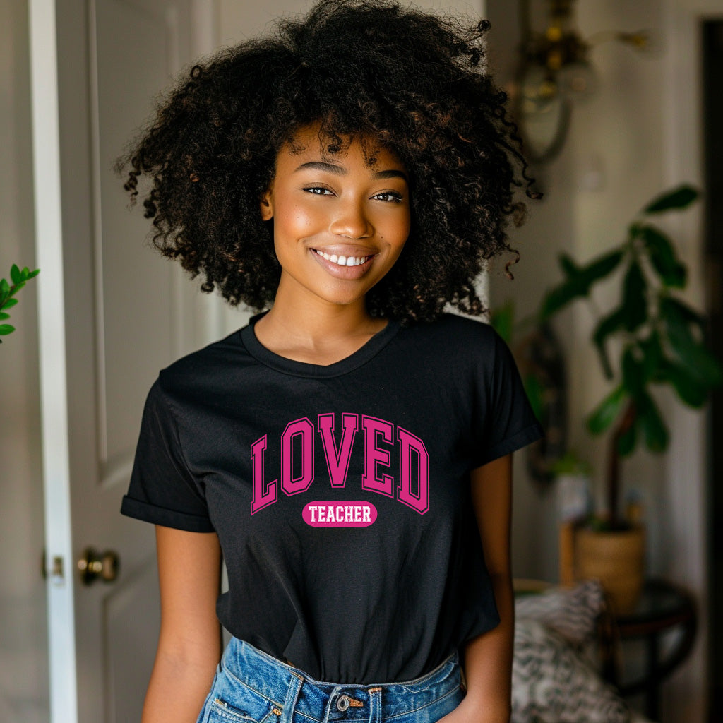 LOVED Teacher Tee image 0