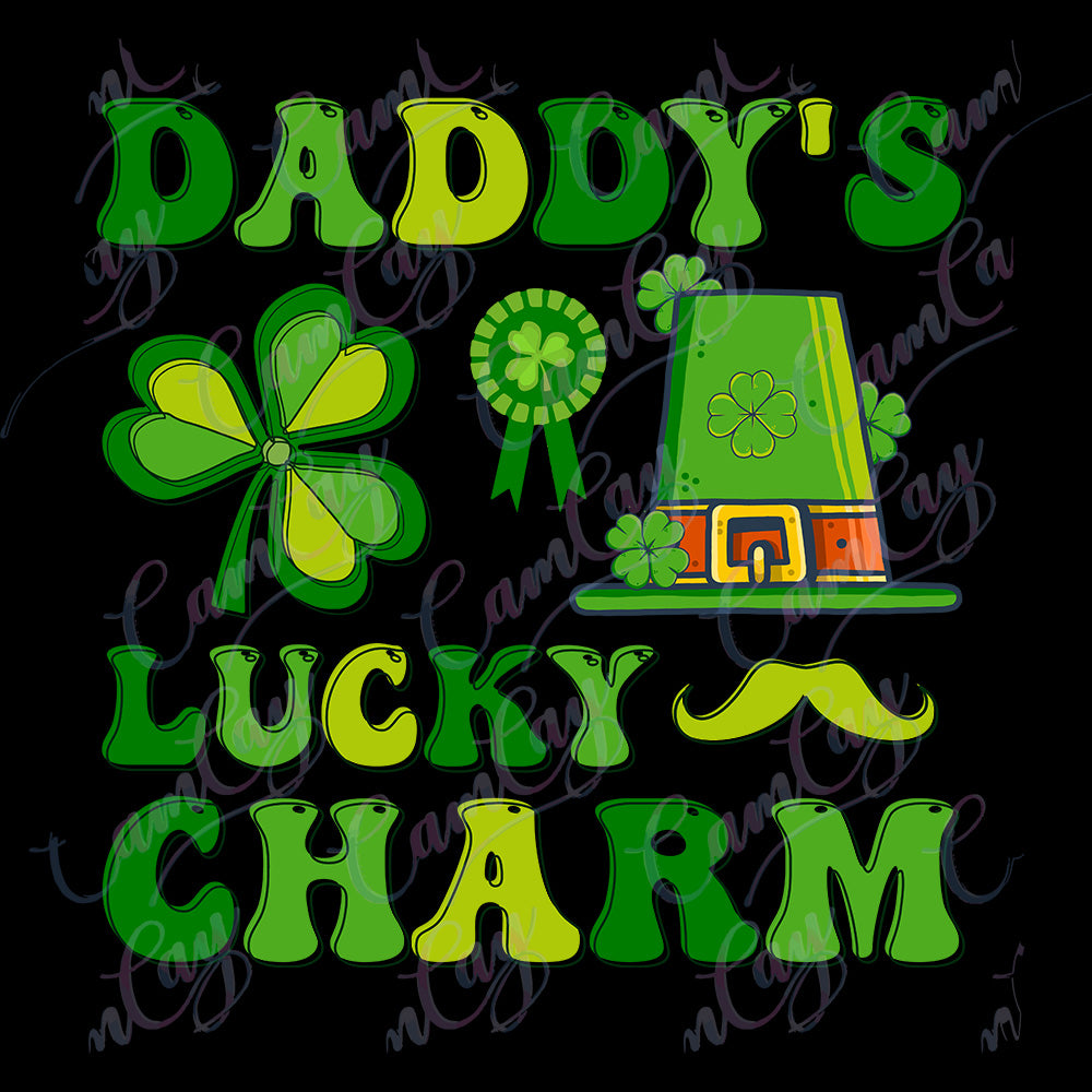 DADDY’S LUCKY CHARM – Shamrock Edition 4x4 Transfer image 0