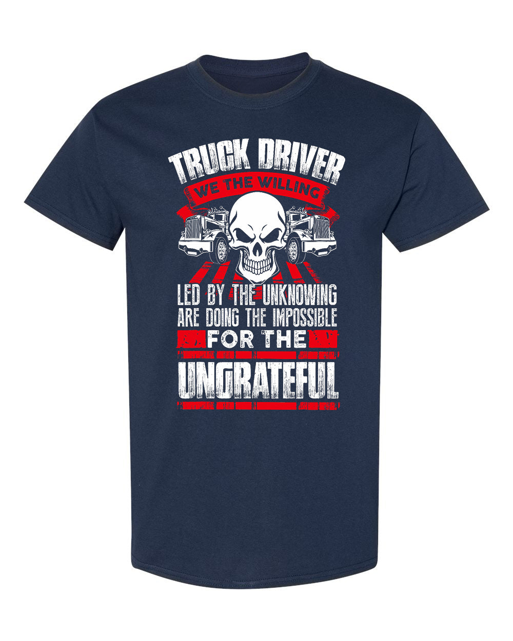 “Doing the Impossible – Trucker Attitude Tee” image 2