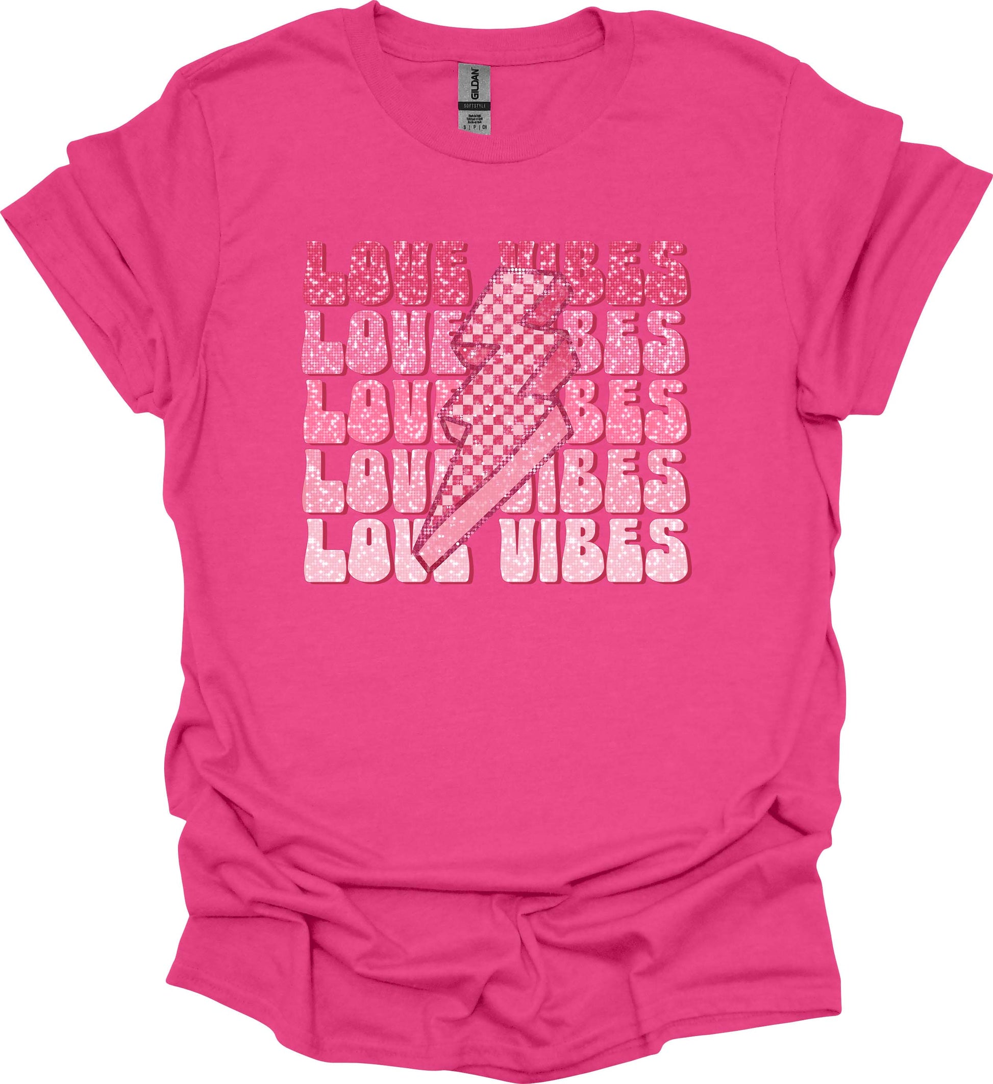 Love Vibes Lightning Tee – Strike Bold, Shine Bright image 3
