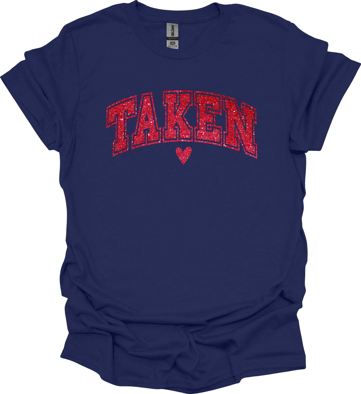 TAKEN Glitter Heart Tee image 5