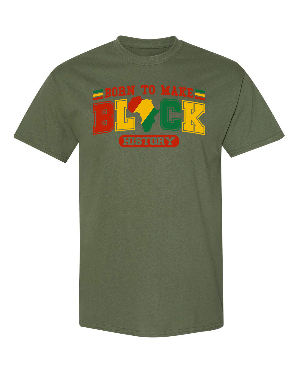 Born to Make Black History Tee – Legacy in Every Letter image 7