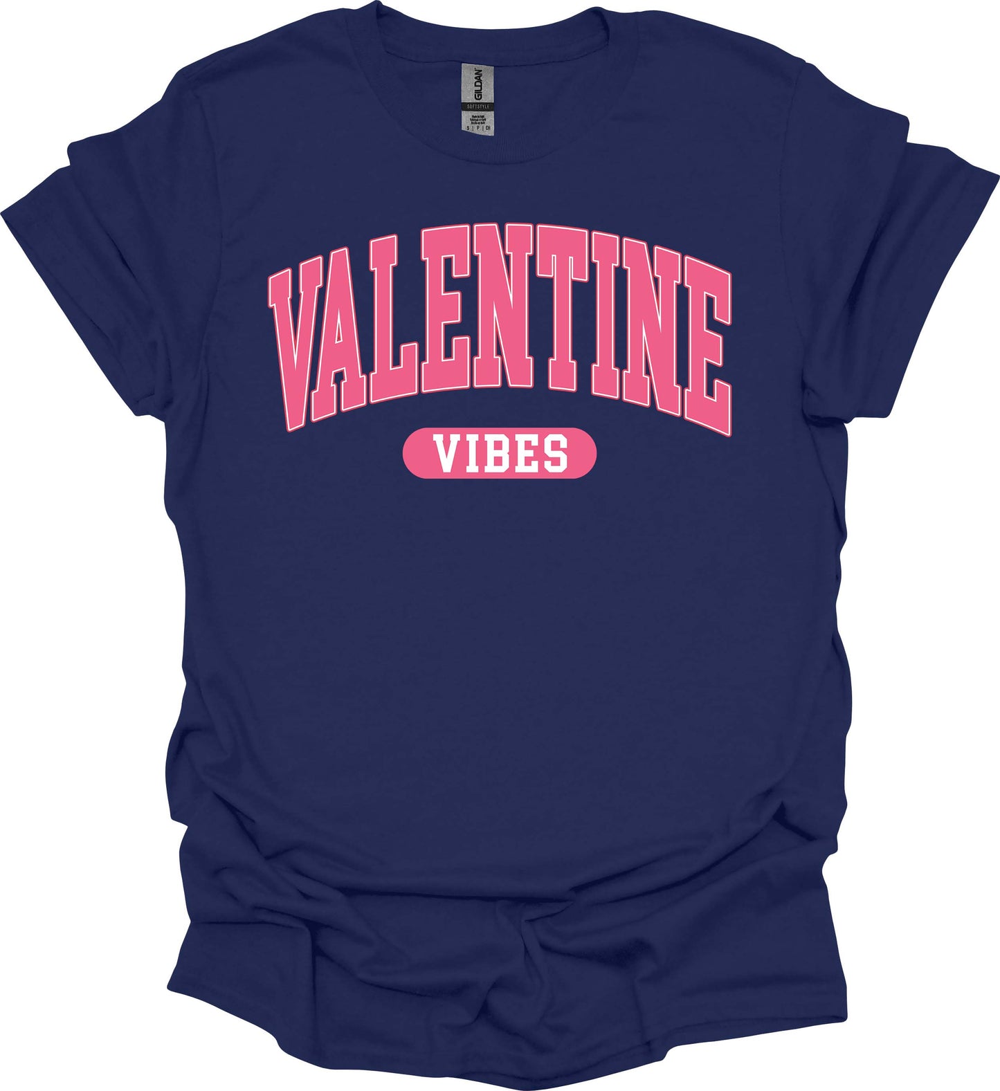 Valentine Vibes Bold Tee – Love Loud, Live Proud image 2