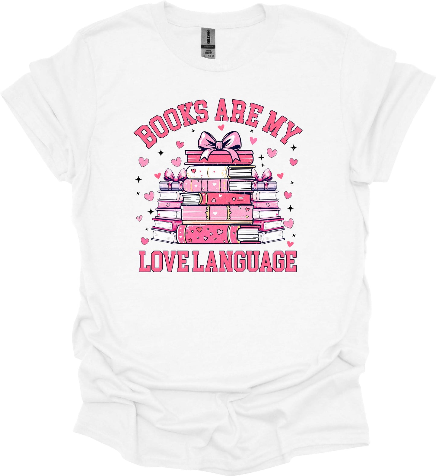 Books Are My Love Language Tee image 1