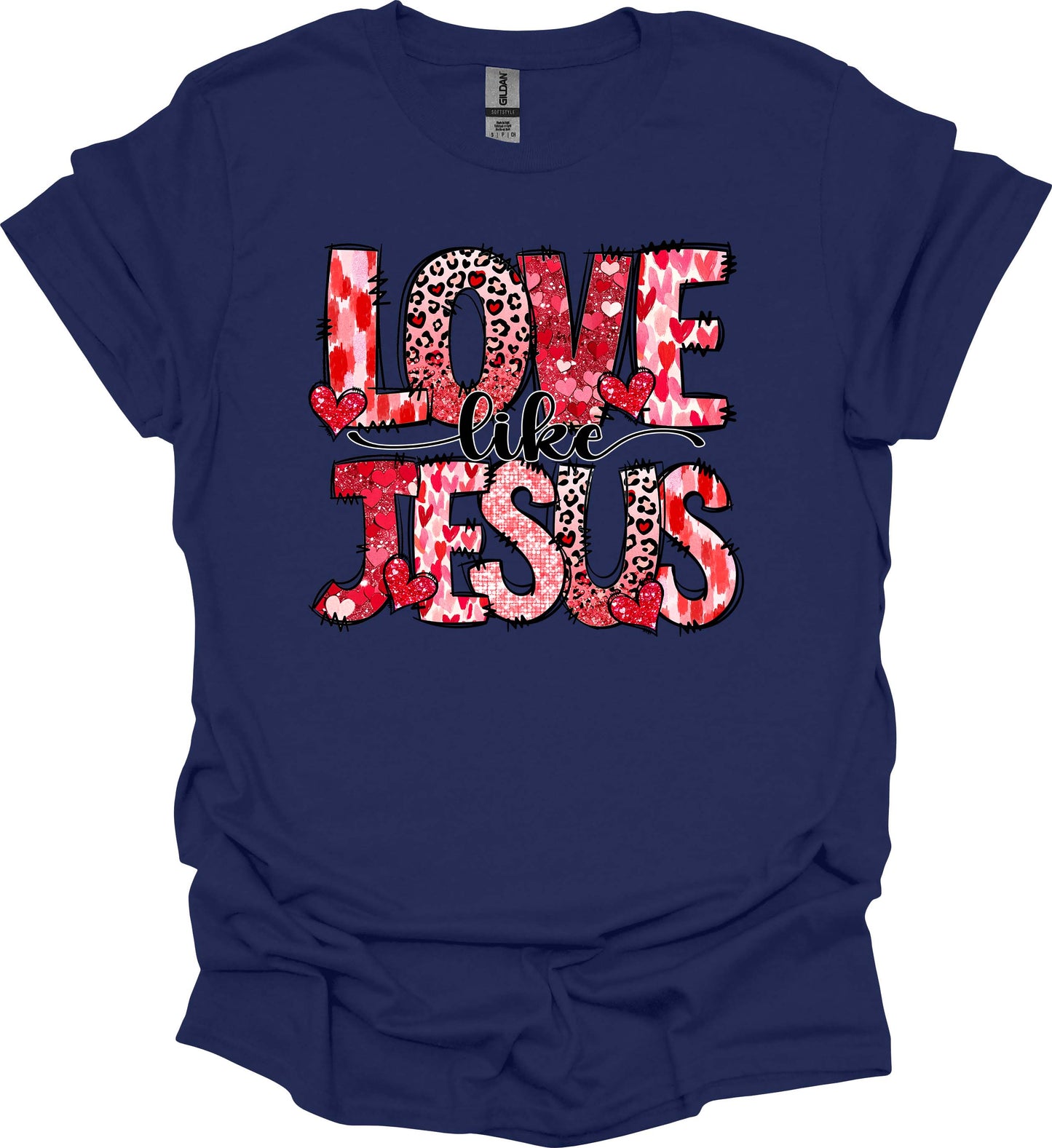 Love Like Jesus Tee – Bold Faith, Fierce Style image 2