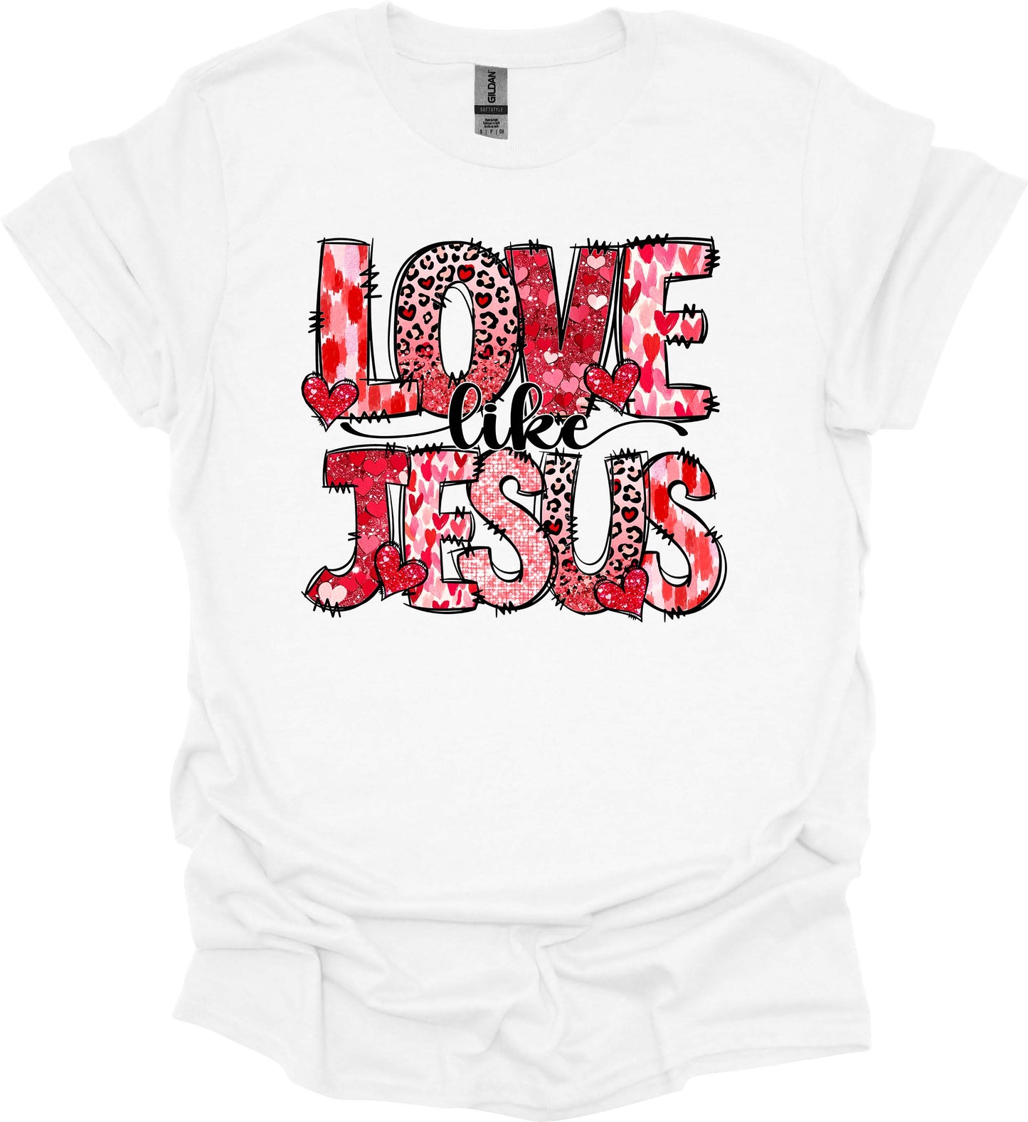 Love Like Jesus Tee – Bold Faith, Fierce Style image 1