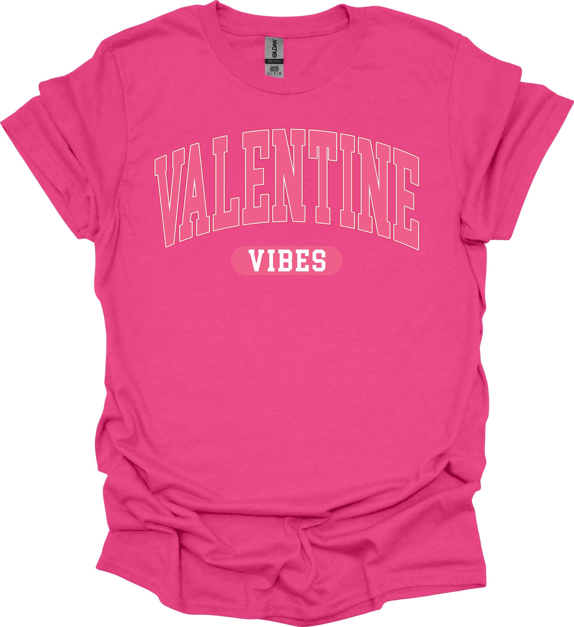 Valentine Vibes Bold Tee – Love Loud, Live Proud image 5