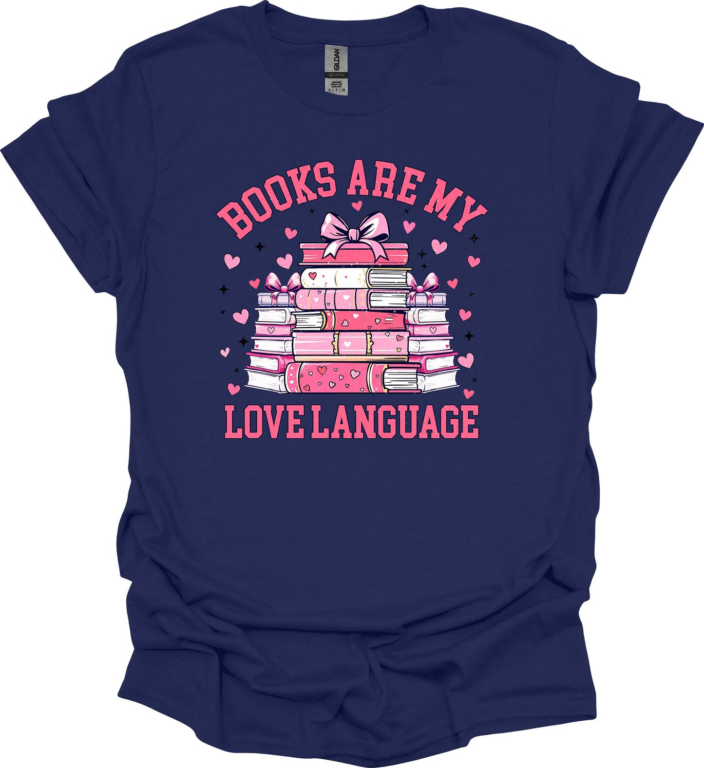 Books Are My Love Language Tee image 2