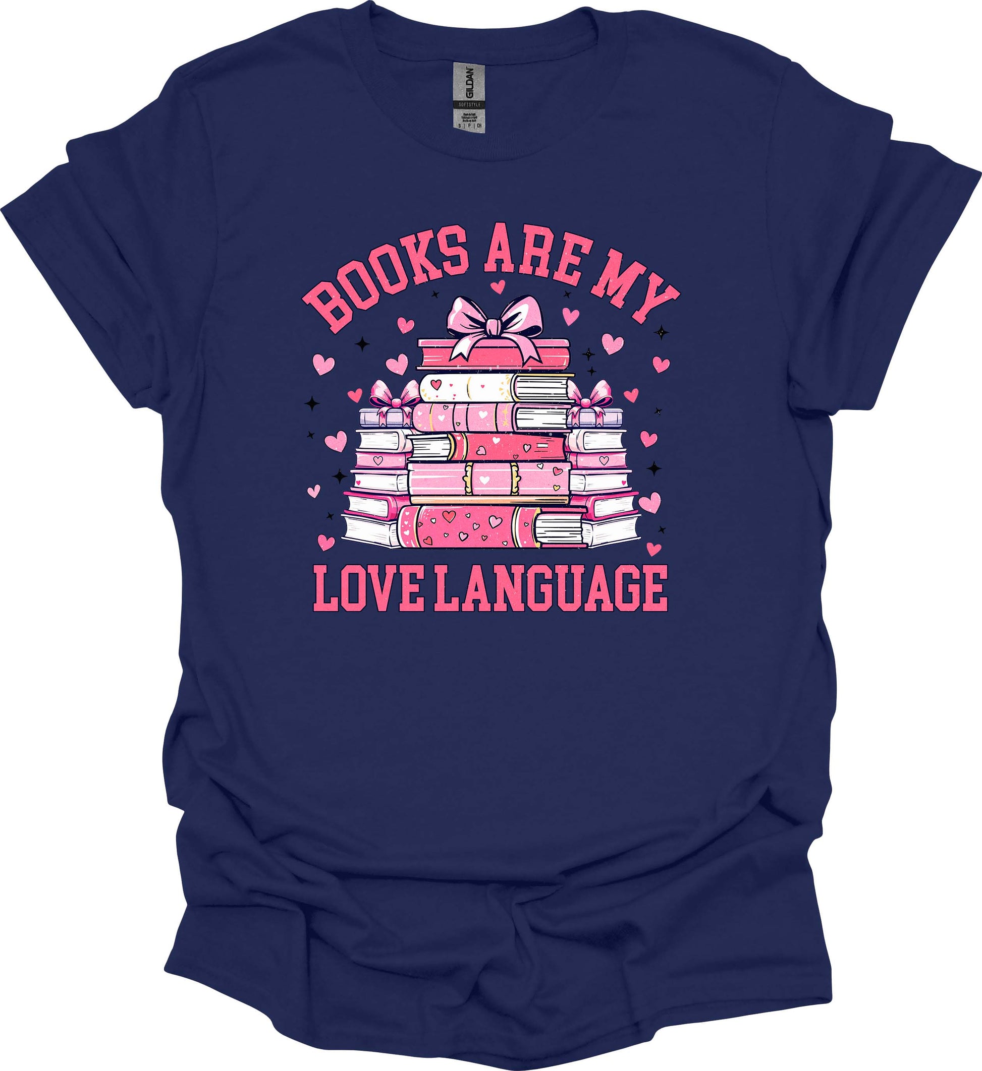 Books Are My Love Language Tee image 2