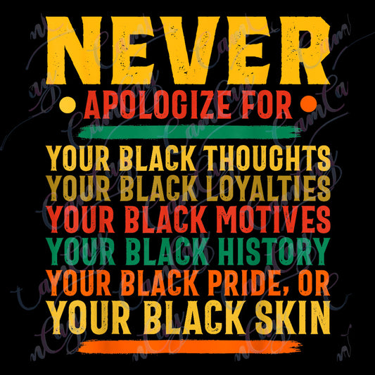 Unapologetically Black 4x4 Transfer image 0