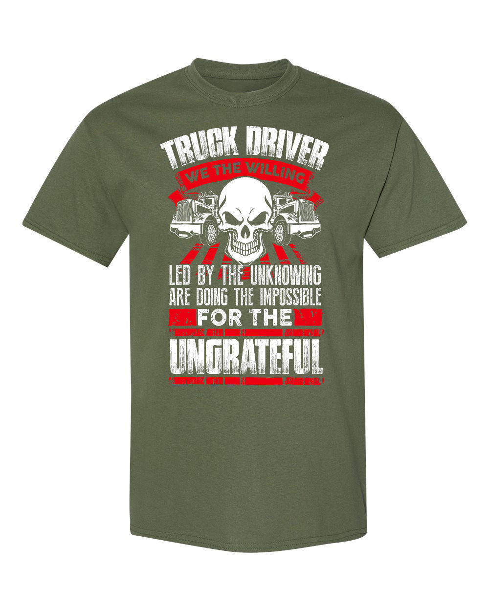 “Doing the Impossible – Trucker Attitude Tee” image 3