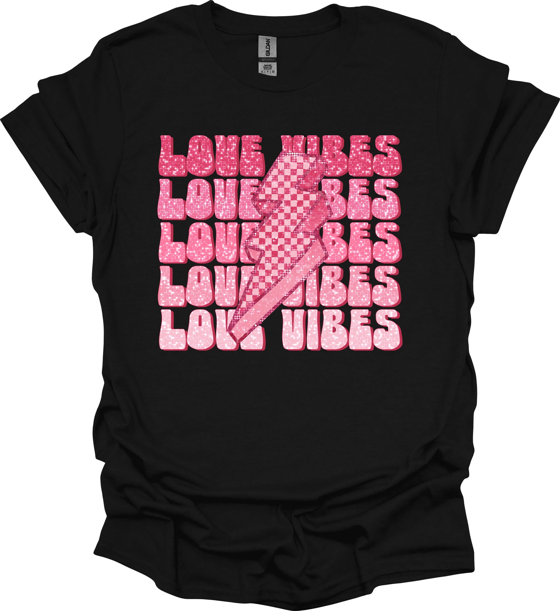 Love Vibes Lightning Tee – Strike Bold, Shine Bright image 5
