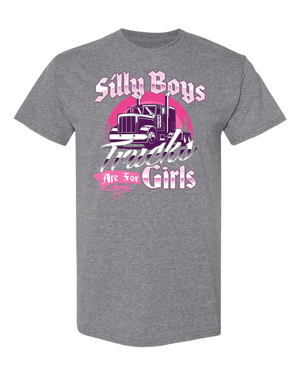 Silly Boys, Trucks Are for Girls Tee image 1