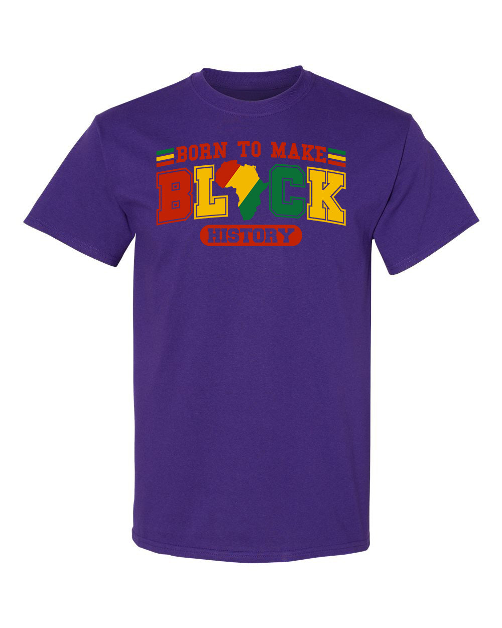 Born to Make Black History Tee – Legacy in Every Letter image 1