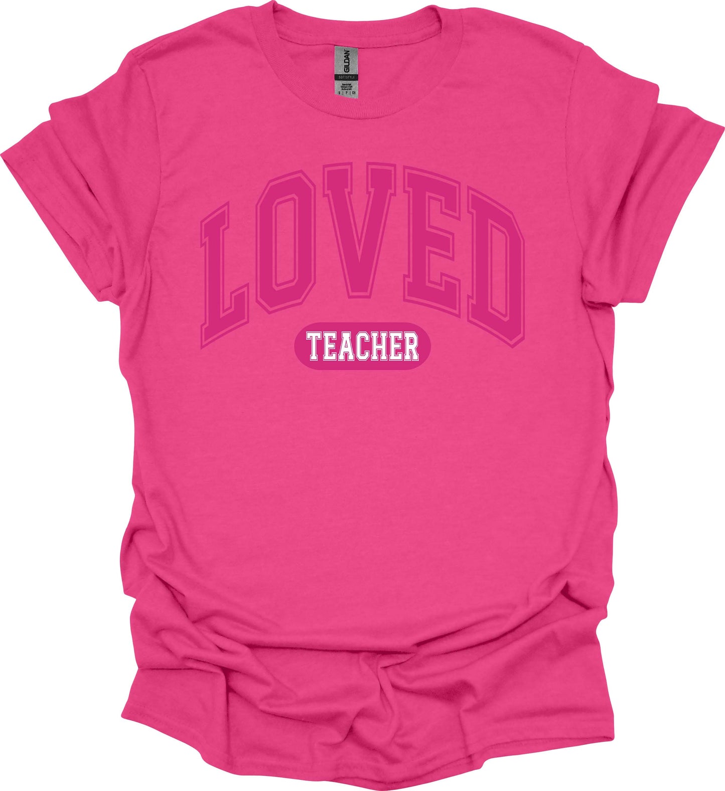 LOVED Teacher Tee image 4