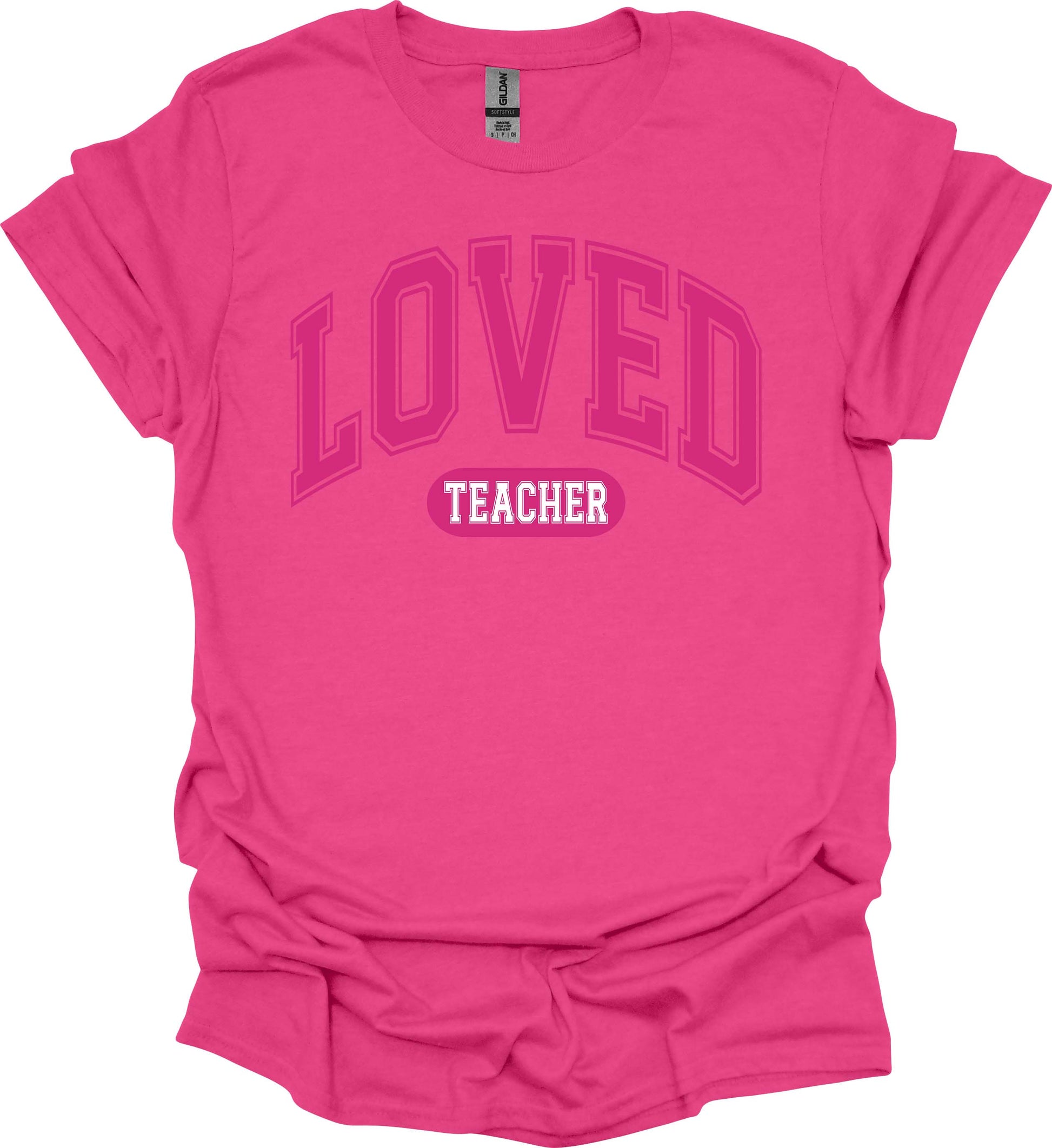 LOVED Teacher Tee image 4