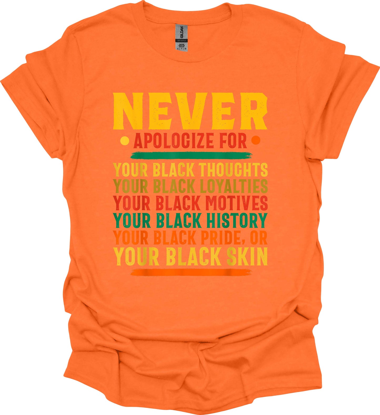 Never Apologize for Your Blackness Tee image 7