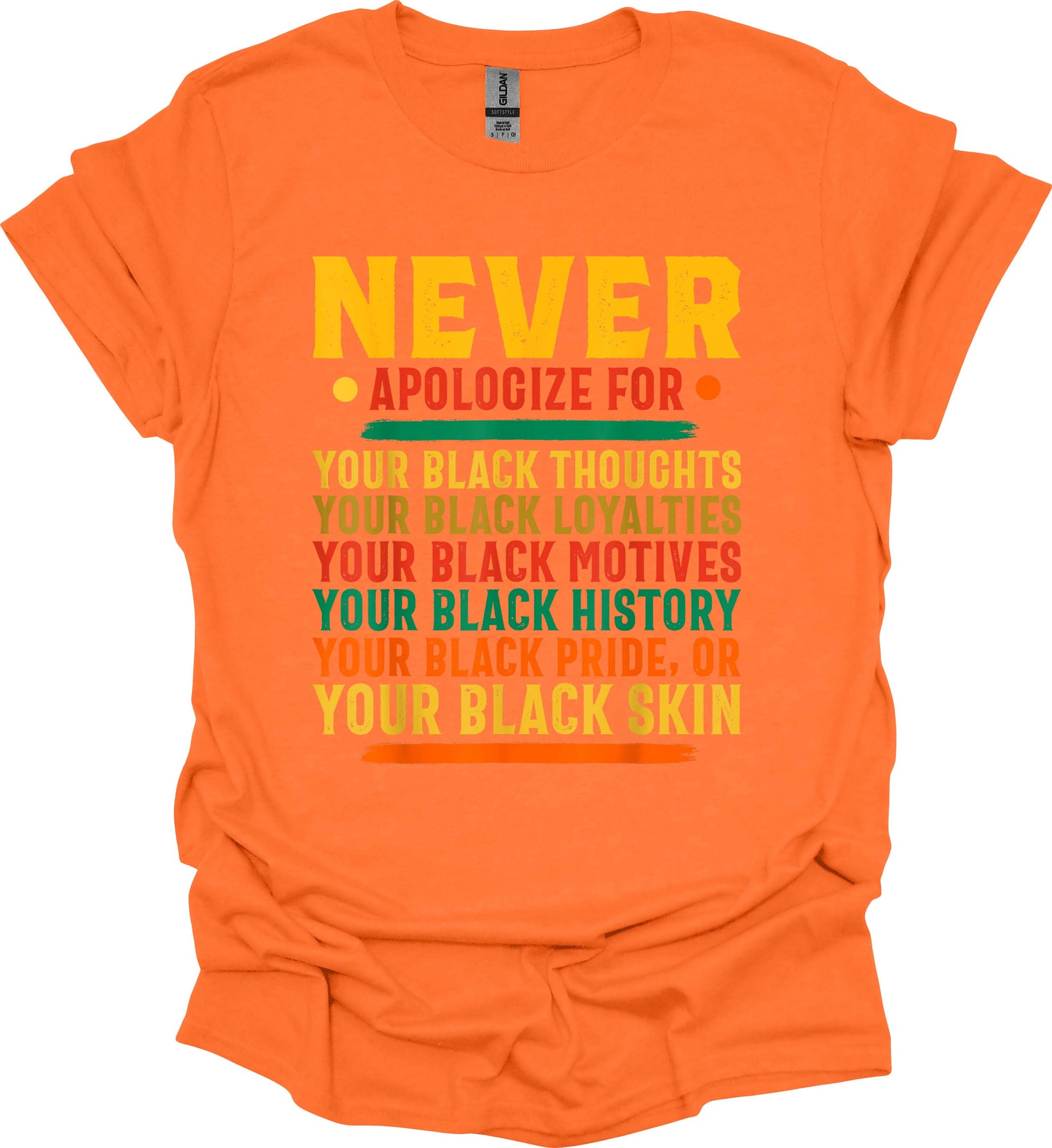 Never Apologize for Your Blackness Tee image 7
