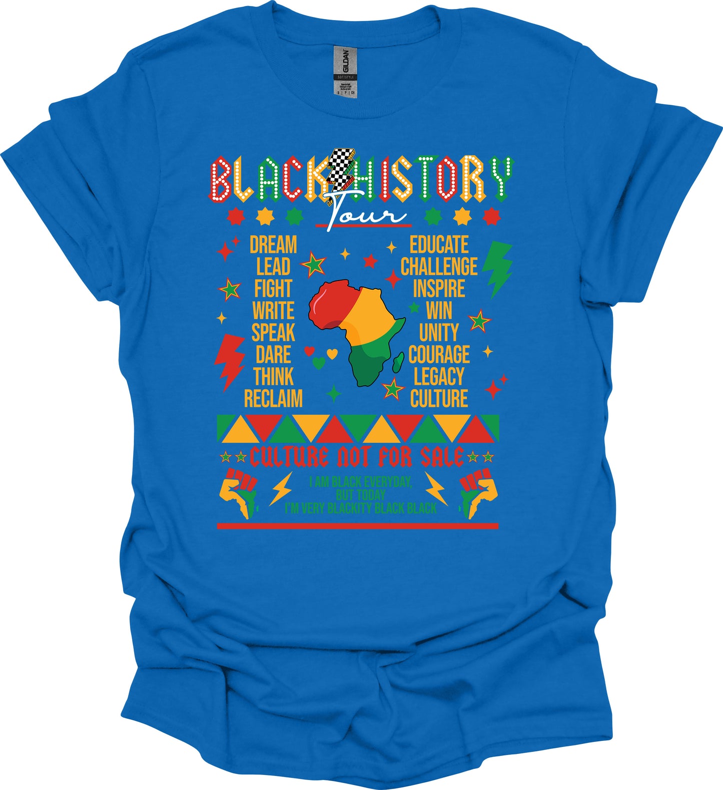 Blackity Black Tour Tee – Culture, Legacy & Power image 8