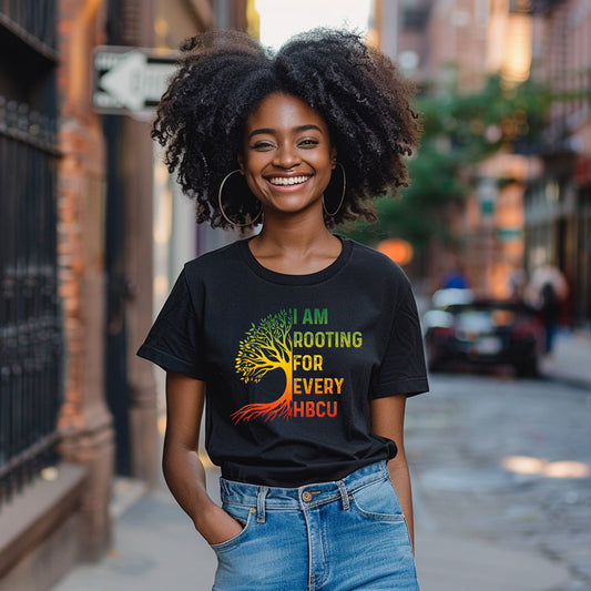 Rooting for Every HBCU Tee – Legacy Runs Deep image 0
