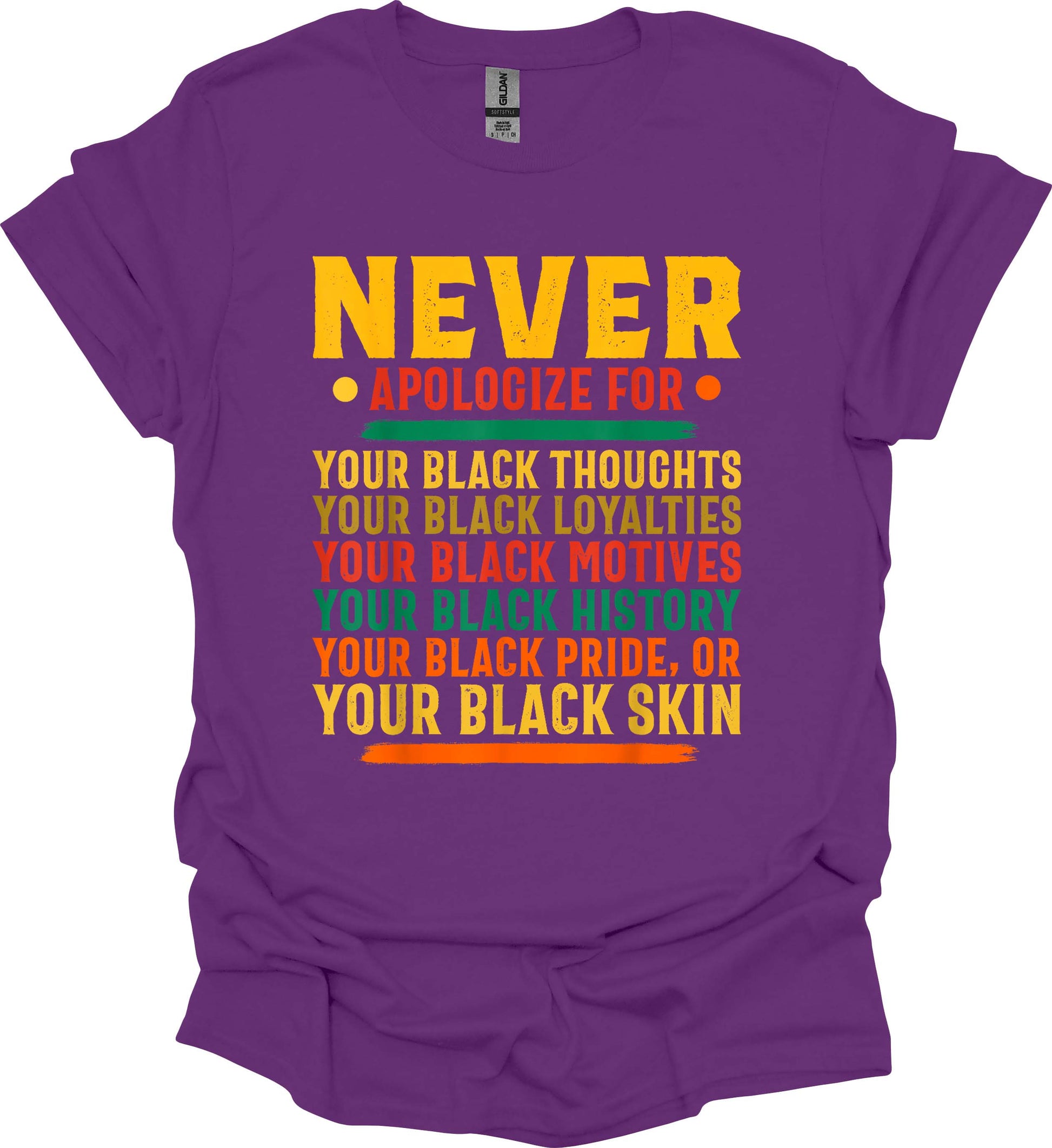 Never Apologize for Your Blackness Tee image 3