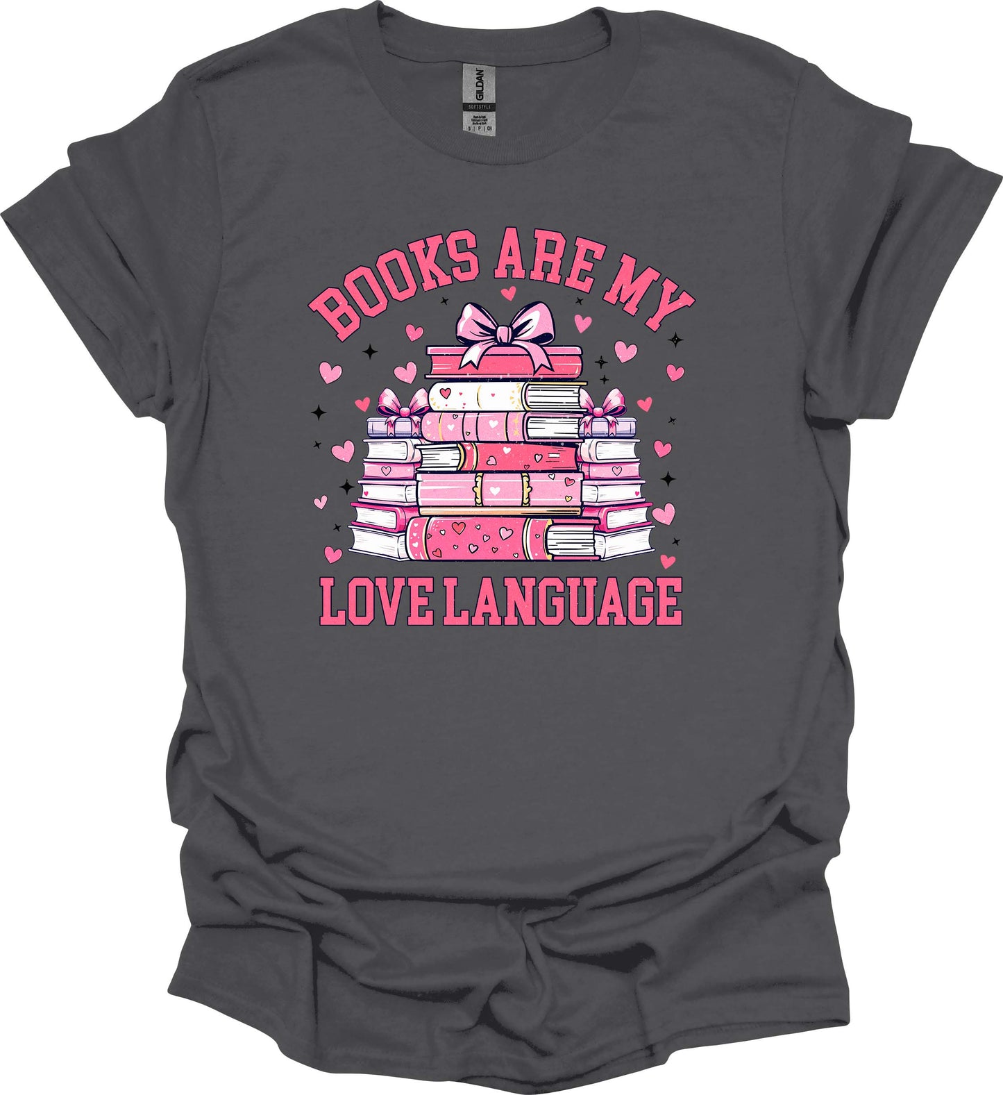 Books Are My Love Language Tee image 3